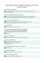 NSC 358 ServeSafe &vert; UPDATED Questions with 100&percnt;&NewLine;Verified Answers&NewLine;