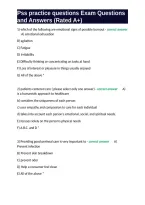 Pss practice questions Exam Questions and Answers &lpar;Rated A&plus;&rpar;