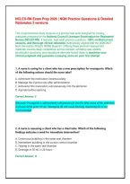 NCLEX-RN Exam Prep 2026&sol;2027 &vert; 500 NGN Practice Questions & Detailed Rationales