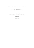Wgu C200 Task 2 &vert;Accurate And Verified &vert; 2026 Update