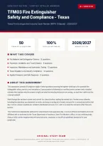TFM03 Fire Extinguisher Safety and Compliance Texas Exam 2026&sol;2027 &ndash; Questions and Answers &vert; 100&percnt; Verified &vert; Detailed Rationales &ndash; Pass Guaranteed &ndash; A&plus; Graded
