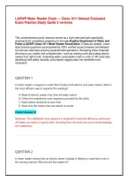 LADWP Meter Reader Exam &mdash; Class 1611 Newest Evaluated Exam Practice Study Guide