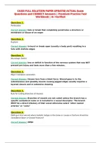 CAISS FULL SOLUTION PAPER UPDATED ACTUAL Exam&NewLine;Questions and CORRECT Answers &vert; Premium Practice Test&NewLine;Workbook &vert; A&plus; Verified