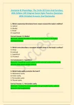 Anatomy & Physiology