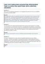 Con 2370 Simplified Acquisition Procedures&NewLine;Take 14 Expected Questions With Verified&NewLine;Answers