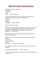 HESI A2 Practice Test Questions & Answers&vert; 100&percnt; Verified&vert; 2026