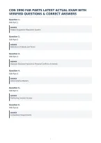Con 3990 Far Parts Latest Actual Exam With&NewLine;Verified Questions & Correct Answers