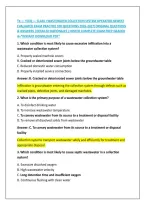 Tx &mdash; Tceq &mdash; Class I Wastewater Collection System Operator Newest &NewLine;Evaluated Exam Practice 100 Questions 2026-2027&vert;Original Questions &NewLine;& Answers &vert;Detailed Rationales &vert;Hinted Complete Exam Prep Graded &NewLine;A&plus;&ast;Instant Download Pdf&ast; 