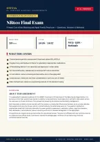 NR601 Primary Care of the Maturing and Aged Family Practicum Final Exam 2026&sol;2027 &ndash; Questions and Answers &vert; 100&percnt; Verified &vert; Detailed Rationales &ndash; Pass Guaranteed &ndash; A&plus; Graded