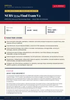 NURS 5334 Advanced Pharmacology Final Exam V2 UTA 2026&sol;2027 &ndash; Questions and Answers &vert; 100&percnt; Verified &vert; Complete Verified Answers &ndash; Pass Guaranteed &ndash; A&plus; Graded 