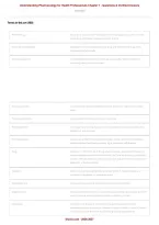 Understanding Pharmacology for Health Professionals Chapter 1 &vert; Questions & Verified Answers &vert; Updated &vert; Grade A&plus; &vert; 2026&sol;2027