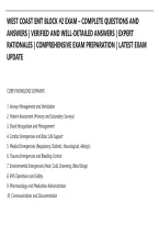 West Coast Emt Block &num;2 Exam &ndash; Complete Questions And&NewLine;Answers &vert; Verified And Well-Detailed Answers &vert; Expert&NewLine;Rationales &vert; Comprehensive Exam Preparation &vert; Latest Exam&NewLine;Update
