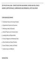 Zeta Phi Beta Final Exam &ndash; Complete Questions And Answers &vert; Verified And Well-Detailed&NewLine;Answers &vert; Expert Rationales &vert; Comprehensive Exam Preparation &vert; Latest Exam Update
