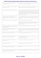 WGU D115 Advanced Pathophysiology &vert; Master Exam Questions & Verified Answers &vert; Updated &vert; Grade A&plus; &vert; 2026&sol;2027