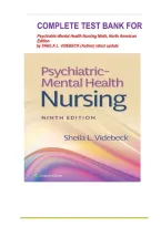 Test Bank For Psychiatric-Mental Health Nursing 9th Edition &vert; Sheila L&period; Videbeck &vert; Chapter 1 &vert; Foundations of Psychiatric-Mental Health Nursing &vert; ISBN 9781975184773