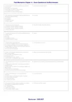 Fluid Mechanics Chapter 11 &vert; Exam Questions & Verified Answers &vert; Updated &vert; Grade A&plus; &vert; 2026&sol;2027