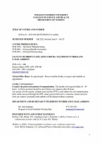 NUR 6121 Advanced Nursing- Course Syllabus- Primary Care Clinical Guidelines & Shadow Health DCE &lpar;Fall 22&rpar;&period;pdf&NewLine;&NewLine;