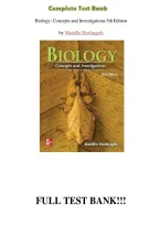 Test Bank for Biology&colon; The Essentials&comma; 5th Edition by Mari&euml;lle Hoefnagels &ndash; All 30 Chapters with Verified Questions & Answers &lpar;2025&sol;2026 Update&rpar; 