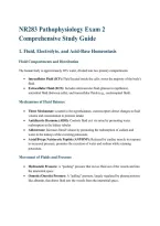 NR283 Pathophysiology Exam 2 Study Guide &vert; Comprehensive Nursing Questions & Answers &vert; 2026