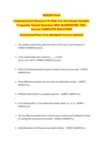 MAE284 Final  &NewLine;Comprehensive Resource To Help You Ace Exams Includes &NewLine;Frequently Tested Questions With ELABORATED 100&percnt; &NewLine;Correct COMPLETE SOLUTIONS &NewLine;Guaranteed Pass First Attempt&excl;&excl; Current Update&excl;&excl; 