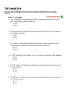 TEST BANK FOR &NewLine;Essentials of Accounting for Governmental and Not-for-Profit Organizations 15eCopley - 