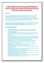 CALIFORNIA TRAFFIC ENGINEER LICENSE EXAM ALL-IN-ONE PACKAGE DEAL &vert; COMPREHENSIVE MULTI-VERSION PRACTICE EXAMS&comma; SIGNAL TIMING & CAPACITY MATH CHEAT SHEETS&comma; MULTIMODAL DESIGN GUIDES &mdash; 100&percnt; VERIFIED SOLUTION