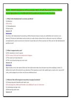 WGU - D089 Principles of Economics 300&plus; &lpar;Fully Updated 2026&sol;2027&rpar; &NewLine;Exam Questions &plus; Verified & Rationalized Answers A&plus; Graded