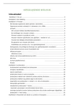 Samenvatting Vergelijkende Biologie &vert; H3&comma; H4&comma; H5&comma; H6&comma; H7 en H8&vert; KU Leuven &vert; 2026&sol;27