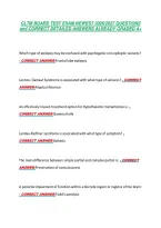 RBT Practice Exam Latest 2026&sol;2027 Questions &NewLine;and Correct Detailed Answers Already Graded &NewLine;A&plus; 