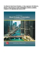Test Bank for Real Estate Principles&colon; A Value Approach&comma; 7th Edition by David C&period; Ling&comma; Wayne R&period; Archer & Benjamin J&period; Scheick &vert; Complete Chapters 1&ndash;23 &vert; Questions & Answers 2027