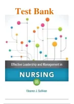 Effective Leadership & Management in Nursing&comma; 9e  &NewLine;&lpar;Sullivan&rpar;
