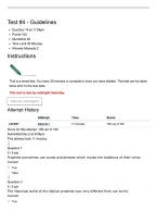 BIBL 313&vert; Test &num;4 - Guidelines&vert; With complete solution&vert; Updated &vert; Rated A&plus; &vert; Regent University