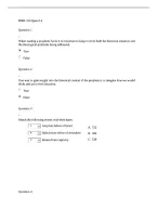 BIBL 313&vert; Quiz 4 &vert; Questions and answers &vert; Updated RATED A&plus; &vert; Regent University