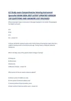 ILE Study exam Comprehensive Hearing Instrument Specialist EXAM 2026-2027 LATEST UPDATED VERSION 150 QUESTIONS AND ANSWERS JUST RELEASED &period;pdf&NewLine;&NewLine;