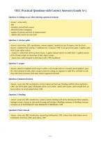 OEC Practical Questions with Correct Answers &lpar;Grade A&plus;&rpar;
