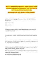 MUI 221 Comprehensive Resource To Help You Ace Exams &NewLine;Includes Frequently Tested Questions With ELABORATED &NewLine;100&percnt; Correct COMPLETE SOLUTIONS  &NewLine;Guaranteed Pass First Attempt&excl;&excl; Current Update&excl;&excl; 
