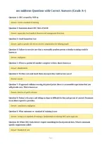 oec midterm Questions with Correct Answers &lpar;Grade A&plus;&rpar;
