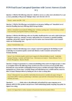 P370 Final Exam Conceptual Questions with Correct Answers &lpar;Grade&NewLine;A&plus;&rpar;