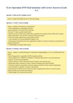 ICore Operations P370 Final Questions with Correct Answers &lpar;Grade&NewLine;A&plus;&rpar;