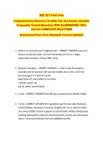 MUI 221 Final Prep  &NewLine;Comprehensive Resource To Help You Ace Exams Includes &NewLine;Frequently Tested Questions With ELABORATED 100&percnt; &NewLine;Correct COMPLETE SOLUTIONS &NewLine;Guaranteed Pass First Attempt&excl;&excl; Current Update&excl;&excl; 