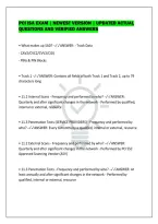 Pci Isa Exam &vert; Newest Version &vert; Updated Actual&NewLine;Questions And Verified Answers