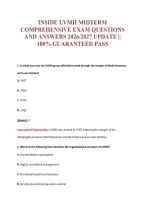 Inside Lvmh Midterm&NewLine;Comprehensive Exam Questions&NewLine;And Answers 2026&sol;2027 Update &vert;&vert;&NewLine;100&percnt; Guaranteed Pass