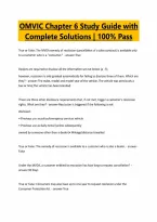 OMVIC Chapter 6 Study Guide with&NewLine;Complete Solutions &vert; 100&percnt; Pass