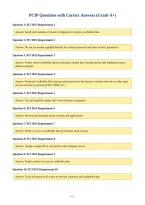 PCIP Questions with Correct Answers &lpar;Grade A&plus;&rpar;