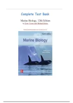 Marine Biology&comma; 12th Edition &ndash; Peter Castro & Michael Huber &ndash; Full Test Bank with Answer Keys &lpar;Multiple Choice & True&sol;False&comma; All Chapters&rpar;