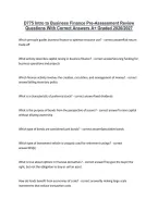 WGU D775 Questions With Correct Answers A  Graded 