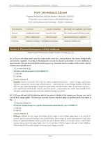 PSYC 140 MODULE 5 ACTUAL EXAM 2026&sol;2027 &vert; Respondus LockDown Browser &plus; Webcam &vert; Questions & Answers &vert; Verified Solutions &vert; Pass Guaranteed - A&plus; Graded&NewLine;&NewLine;