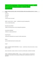 Joint Firepower Course Final Exam with Complete Rationales 2026-2027 Updated&period;