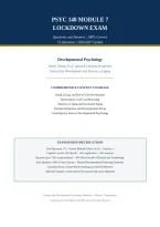 PSYC 140 MODULES 1-8 BUNDLED ACTUAL EXAMS 2026&sol;2027 &vert; Respondus LockDown Browser &vert; Complete Solutions &vert; Questions & Answers 100&percnt; Correct &vert; Pass Guaranteed - A&plus; Graded