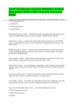 Joint Firepower Course &lpar;Midterm Exam&rpar; Questions With 100&percnt; Correct Answers 2026&period;